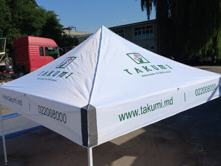 Складные палатки 3x3 m / Corturi mobile 3x3 m