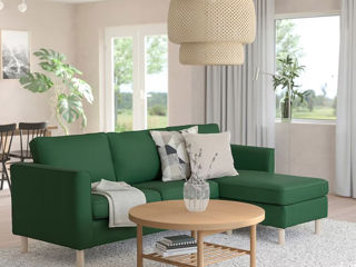 Canapea de colt IKEA Parup Vissle Green