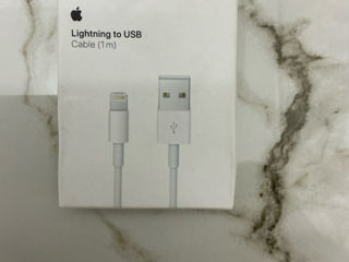 Cablu pentru iPhone Lightning USB 1m foto 3