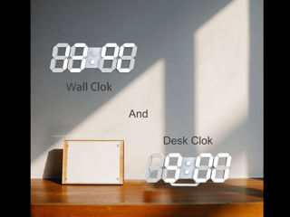 Часы 3D-комнатные-показывают температуру=USB=Port. foto 5