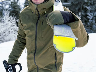 Geacă schi JKT 500 Călduroasă Negru Bărbați Wedze Mens Warm Ski Jacket 500 - Khaki
