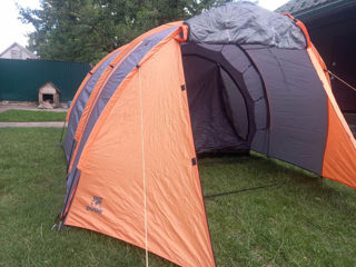 2слойная 3-4 местная  палатка, привезенная из Германии в очень хорошем состоянии. foto 8