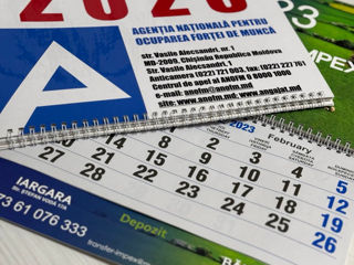 Calendare trimestriale 2025 personalizate