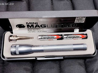 MAG Lite LED Mini 3AAA Gray Flashlight Original New condition in stock foto 2