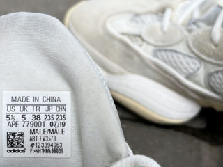 Adidas Yeezy 500 Bone White. Размер 36. Оригинал. В идеальном состоянии. foto 9