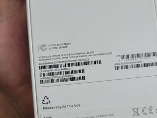 iPhone 16 Pro 256 GB Nou sigilat foto 4