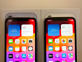 iPhone 11 White, iPhone 11 Purple, ambele 128GB foto 6