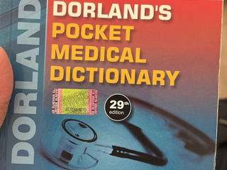 Dicționarul medical de buzunar al lui dorland de vânzare (ediția 29)