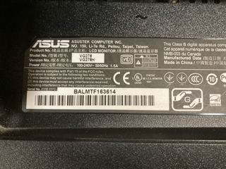 Asus VG278 27 120Hz 3D foto 3