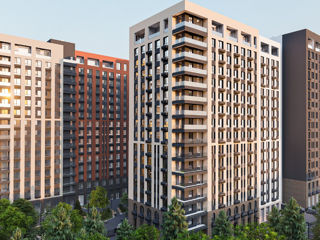 2-х комнатная квартира, 48 м², Рышкановка, Кишинёв