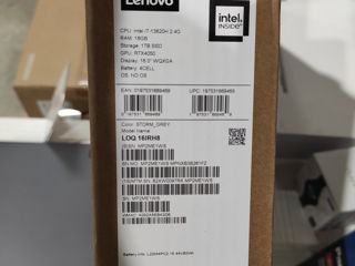 Laptop Gaming 16 Lenovo LOQ ,Intel Core i7-13620H,16GB/1024GB - RTX 4050 6Gb. Nou foto 4