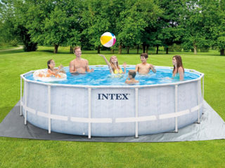 Piscina cu cadru rezistent Intex cu accesorii foto 1