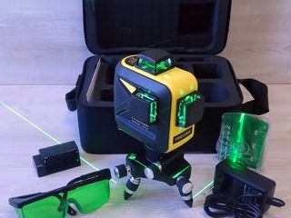 Профессиональный 3Dлазерный уровень,зелёный луч,аккумулятор.Гарантия! /нивелир / nivela laser фото 3