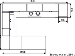 Bucatarie la promoție,кухня (в наличии) foto 3