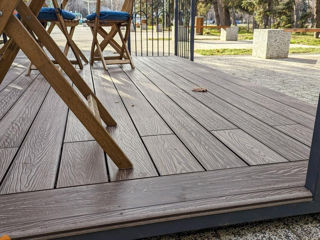 Decking WPC (lemn compozit) scânduri pentru pardoseală exterioară sau terase foto 0