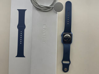 Apple Watch seria 7 Blue Aluminium 41mm