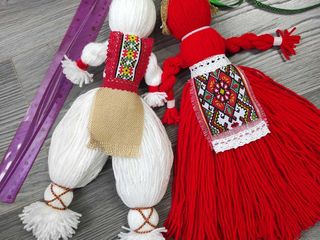 Martisor мэрцишор человечки с фартуком 30см большие foto 2