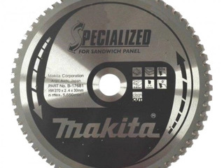 Makita HS0600 101mm+Makita disc sandwich panel 270x30x60t foto 4