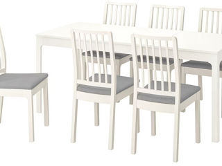 Set masă cu 6 scaune elegante IKEA /Livrare în toată Moldova/ Credit 0% foto 5