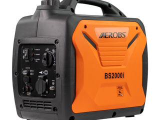 Ручной переносной Генератор тока Aerobs BS2000I / Generator BS2000I 1.8kw foto 1