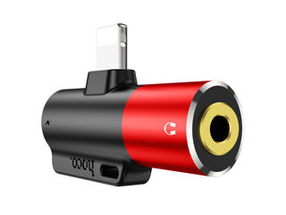 Convertor audio digital 3.5 HOCO LS32 pentru iPhone foto 3