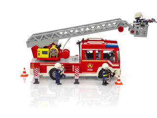 Jucărie constructor Playmobil mașină de pompieri foto 5