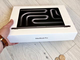 MacBook Pro 14 M3 512G Nou New Space Black foto 1