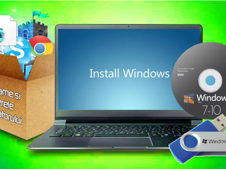 Установка Windows,программы, качествено, Выезд на Дом! Instalarea Windows, Programe, calitativ!! foto 1