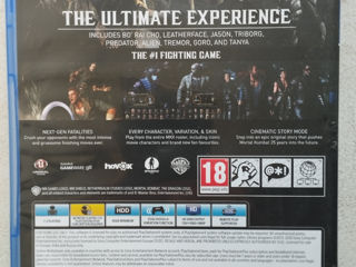 Mortal Kombat XL PlayStation 4 Б/У в очень хорошем состояний foto 2