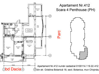 Apartament cu 4 camere, 116 m², Botanica, Chișinău