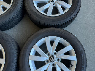 5x112 R16 VW cu anvelope 215/60 R16 Hankook foto 3