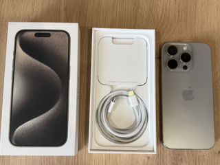 Apple Iphone 15 pro, 256 gb, Natural Titanium foto 1