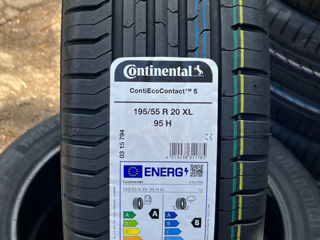 195/55 R20 Continental ContiEcocontact 5 / Доставка, livrare toata Moldova 2025 foto 0