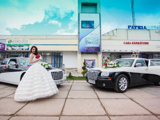 Chrysler 300C, Mustang, PT Cruiser, S klas - nunta, escorta, kortej foto 5