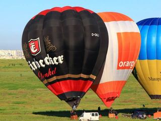 Полет на воздушном шаре над Кишиневом,Zbor cu balonul in moldova.Cererea in casatorie