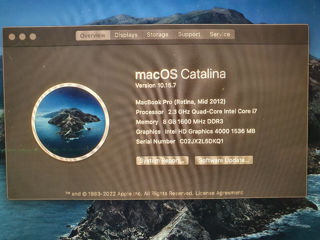 Macbook pro 2012 retina foto 3