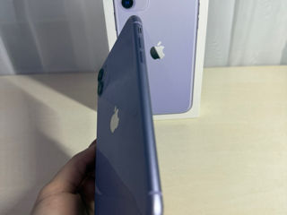 iPhone 11 фиолетовый, 128ГБ, в хорошем состоянии(торг) foto 4