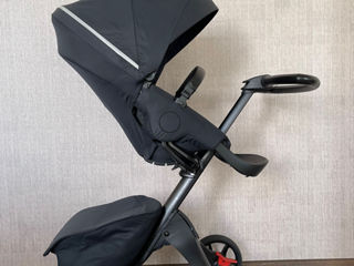 Stokke Xplory X (rich black) 2 в 1 последняя модель foto 5