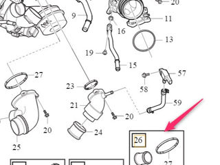 комплект уплотнителей турбины volvo foto 1