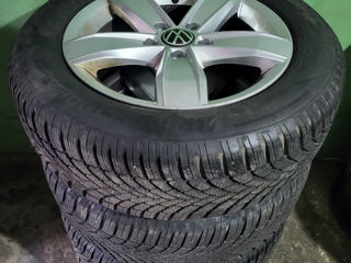 Jante vw 5x112 & Anvelope 205 60 16 Bridgestone foto 2