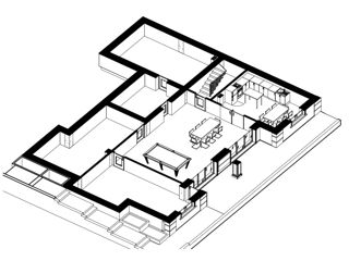 Casă de locuit individuală cu 2 niveluri / stil clasic / 340.62 / 3D / renovare / construcții foto 7