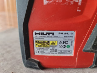 Лазерный уровень Hilti foto 5