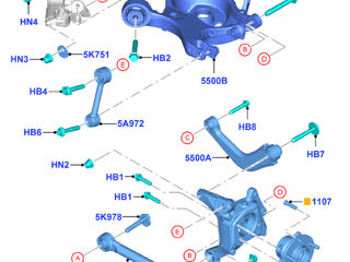 Сайленблоки Ford Fusion // Lincoln MKZ foto 5