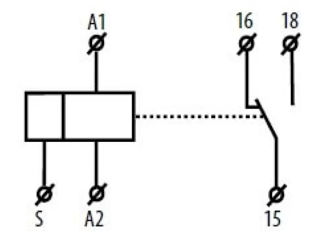 Releu de timp de ciclu asimetric CRM-2H foto 3