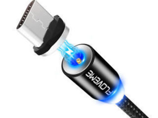 Магнитный кабель IOS,Android,micro USB,Type-C.сablu magnetic IOS,Android,micro USB,Type-C 2метра foto 1