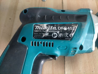 Аккумуляторный шуруповерт для гипсокартона Makita DFS452TJX2 foto 3