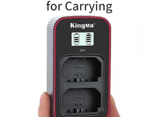Kingma  Np-fz100 1 аккумулятор+двойное зарядное устройство foto 5