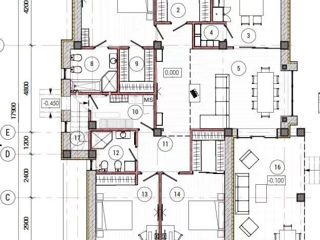 Casă de locuit individuală cu 3 niveluri / S+P+E /arhitect / renovare / proiecte / comstrucții / 3D foto 5