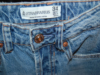 Blugi Stradivarius MOM FIT, XS(34)