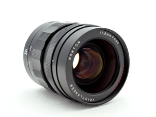 Обьектив для Panasonic или Blackmagic Микро-4/3 Voigtlaender 17.5mm f/0.95 foto 2